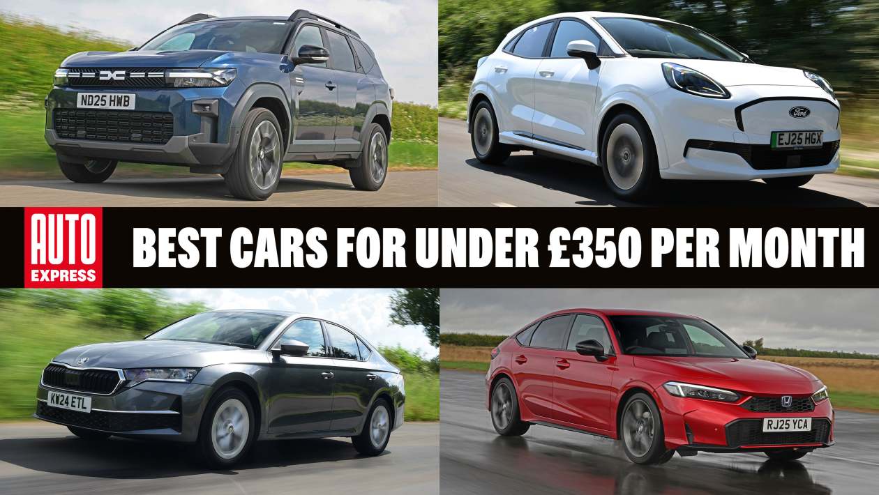 Best new cars for under £350 per month